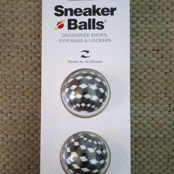 Sneaker Ball "Deodorize Shoes, Gym Bags, Lockers" (Fresh Clean Scent) 2pk ~ NEW! - Picture 3 of 4